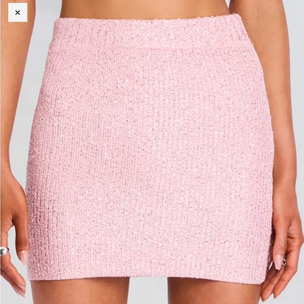 RETROFÊTE Florence Skirt Sparkle Knit